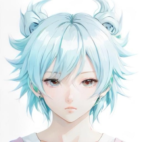 HANDCRAFTED Anime Character Art Print with lamination by me NWT - Picture 1 of 8